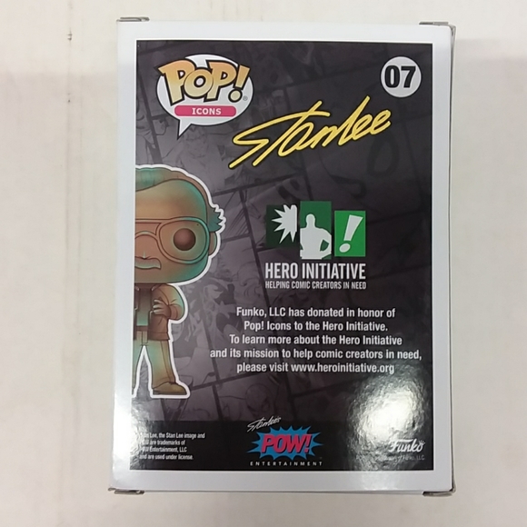Funko POP! MARVEL Icons "STAN LEE" PATINA STATUE 7 - Picture 2 of 2